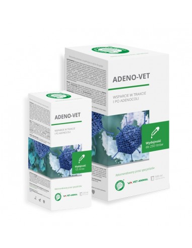 Adeno-Vet 250ml - wsparcie w trakcie i po adenocoli