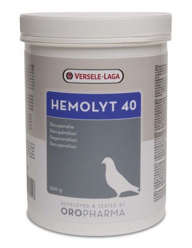 Versele-Laga Oropharma Hemolyt 40 500g - Preparat regeneracyjny z proteinami oraz elektrolitami