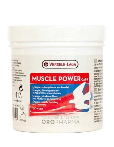 Versele Laga Oropharma Muscle Power Caps 150 szt. - kapsułki wspierające rozbudowę i regenerację mięśni