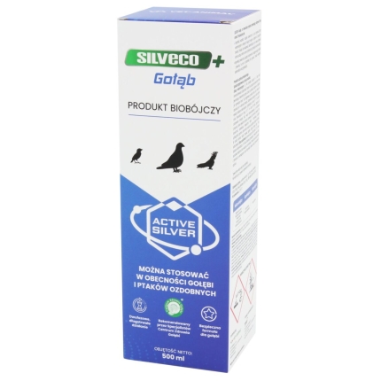 SILVECO+ GOŁĄB 500 ml - nowoczesna ochrona przed wirusami, bakteriami i grzybami