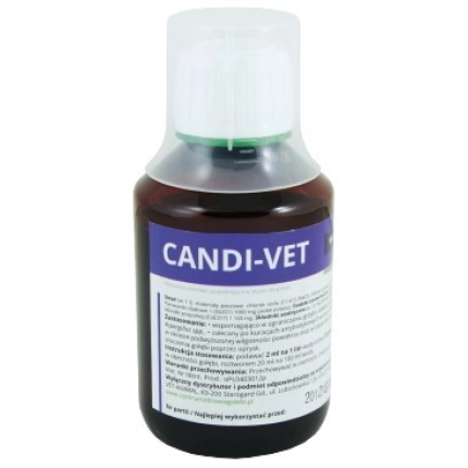 CANDI-VET 125 ml - kompleksowe ograniczanie grzybicy