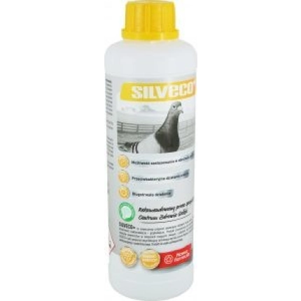 SILVECO+ GOŁĄB 500 ml - nowoczesna ochrona przed wirusami, bakteriami i grzybami
