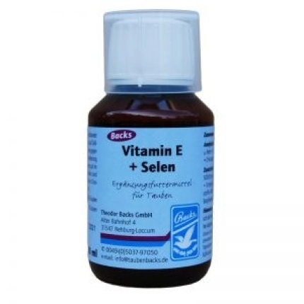 Vitamin E + Selen  100ml BACKS